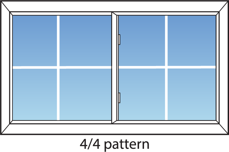 andersenwindows v1 series windows grid pattern